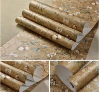 Hot Sale Country style 3D Nonwoven waterproof Wallpaper for Home Decoration