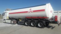 LPG transport tank trailers