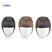  blond color 613# 100% human hair fringe clip in fringe hair in stock with many color avaliable