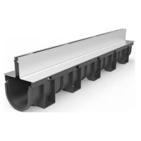 Plastic PP  Trench Drain Channel Drainage