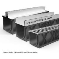 Plastic PP  Trench Drain Channel Drainage