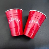 14oz disposable PS red  solo plastic cups for party