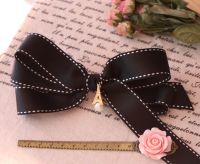 Korean Handmade Ribbon Bow Hair Pin