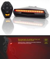 Rechargeable Bike Tail Light - Remote Control