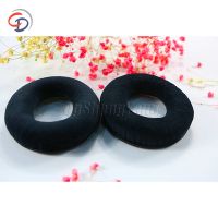 Custom wholesale leather Replacement headphone pad cushions for QC15 black