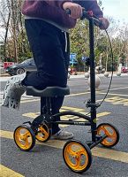 Outerdoor 4 Wheel Knee Walker Scooter