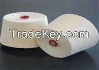 Polyester Cotton Blended Yarn Raw White