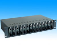 14 slot media converter chassis