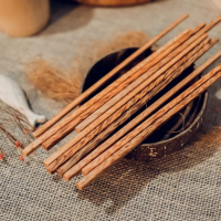 NATURAL COCONUT WOOD CHOPSTICKS / ECO-FRIENDLY &amp; REUSABLE / MADE IN VIETNAM