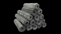 BIO-BASED CHARCOAL / CLEAN COMBUSTION / WOOD