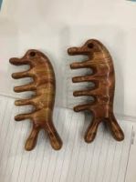 HERBAL WOODEN COMB INFUSED WITH CATAPPA