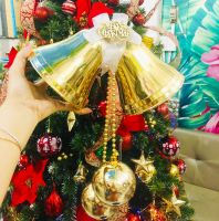 FESTIVAL METAL BELLS FOR CHRISTMAS DECORATION