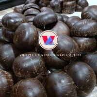 NATURAL HANDMADE COCONUT SHELL BOWL / FOOD