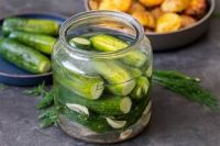 FERMENTED PICKLED CUCUMBER MADE FROM CLEAN