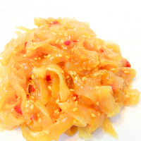 SEASONED JELLYFISH SLICES WITH SESAME OIL