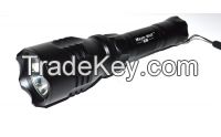 10000 lumen aluminum adjustable zoomable led flashlight