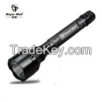 Aluminum light cup multi mode glare 3.7v rechargeable led flashlight