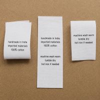 Custom Printed Garment Labels, Premium / Export