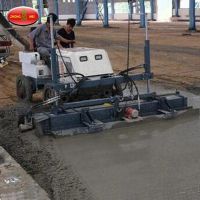 Road Construction Ride On Laser Screed Machine