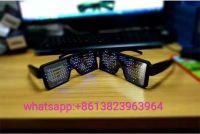  2018 The Latest LED Lighting Eyeglasses Party Glasses Event Items Night Club Favors Luminous Glasses With Fashion Style 