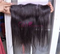 Virgin Hair 13*4 Lace Frontal  #1b color