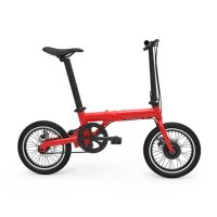 36V battery powered portable folding bicycle electric for teenagers