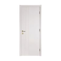 Best selling israeli wooden doors aluminum strips surface finished door