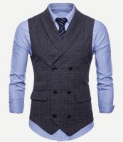 Back Side Dark Grey Waistcoat