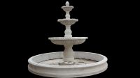 Garden stone water fountain marble sculpture water feature