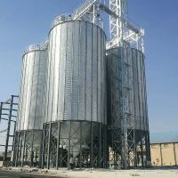 50-20000 tons grain galvanized steel silo