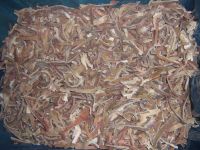 Frozen black fungus strips