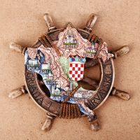 Coratia Souvenir Gift 3D Poly Resin