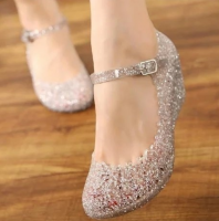 Summer Girls Wedge Jelly Shoes Mary