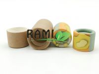 Push Up Cosmetic Paper Tubes Oval