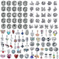 BAMOER S925 Sterling Silver Charms Pendants