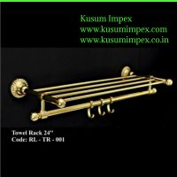 Chrome Plated Brass Towel Rack