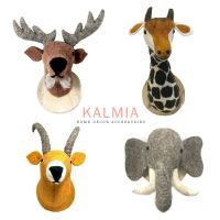 Wool Felt Animal Plush Wall Decoration