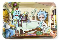 Small Rick And Morty Metal Rolling