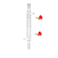 Laboy Glass Condenser Liebig Graham Coiled Reflux Distillation Condenser with Standard Joints