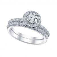 Solid 925 Sterling Silver Round Cut