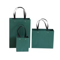 High grade special portable paper bag customized paper wedding handbag customized kraft paper gift bag spot wholesale