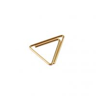 Gold Office Stationery Triangle Metal Paper