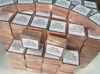 We sell copper ingots and copper powder.