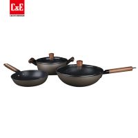 3 Piece Iron Non Stick Cookware Set