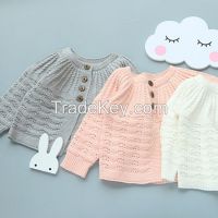 Cotton Baby Sweater Wholesale Infant Clothes
