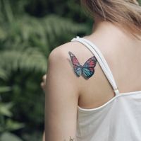 Tattoo, Tattoo Sticker, Water Color, Temporary