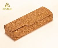 Custom Sustainable Recycled Cork Eyeglasses Case