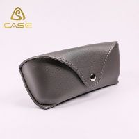 Custom Logo PU Leather Sunglasses Bag
