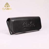 Custom Fashion PU Sunglasses Bag Leather