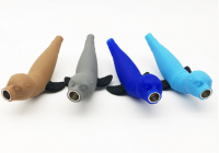 Silicone Smoking Pipe Sea Lion Shape